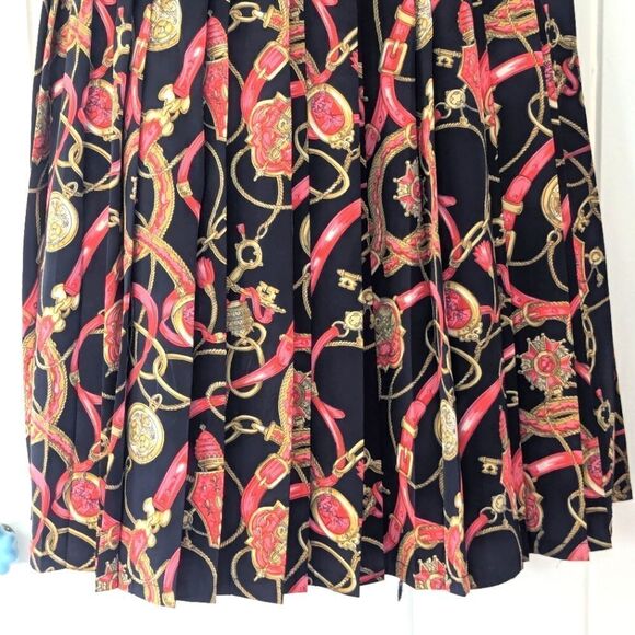 VTG Sete Skirt Whimsigoth Heritage Country Club Dark Academia Equestrian 38 - Picture 5 of 8